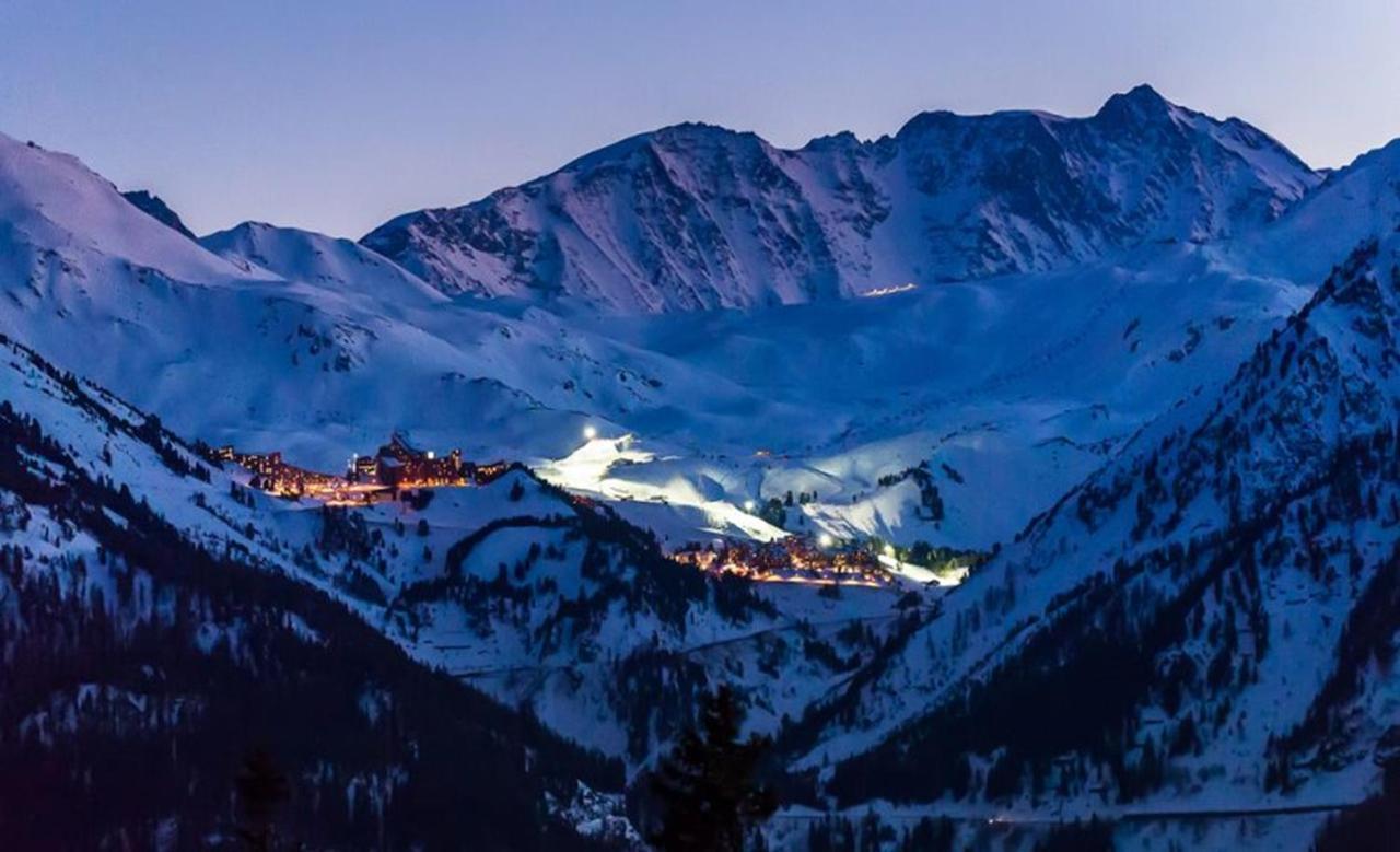 Arc 1950, ambiance chalet luxe 5/7pers dans résidence 5* skis aux pieds avec SPA Les Arcs  Exterior foto