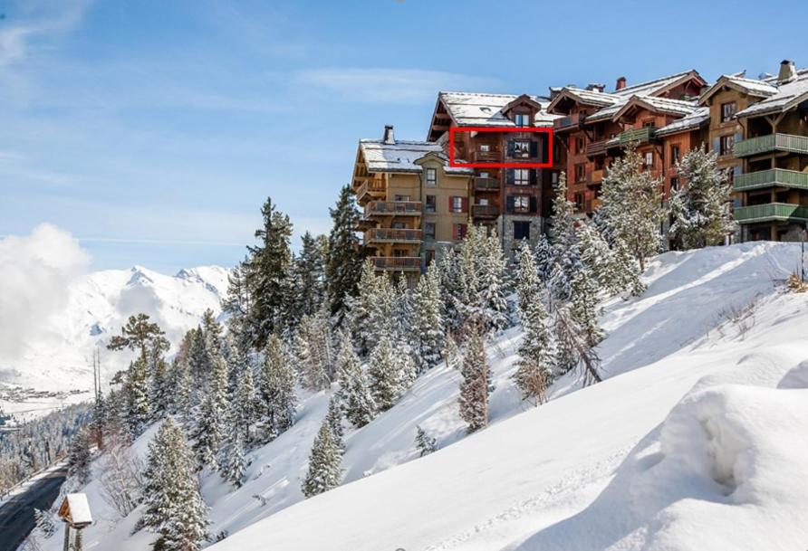 Arc 1950, ambiance chalet luxe 5/7pers dans résidence 5* skis aux pieds avec SPA Les Arcs  Exterior foto