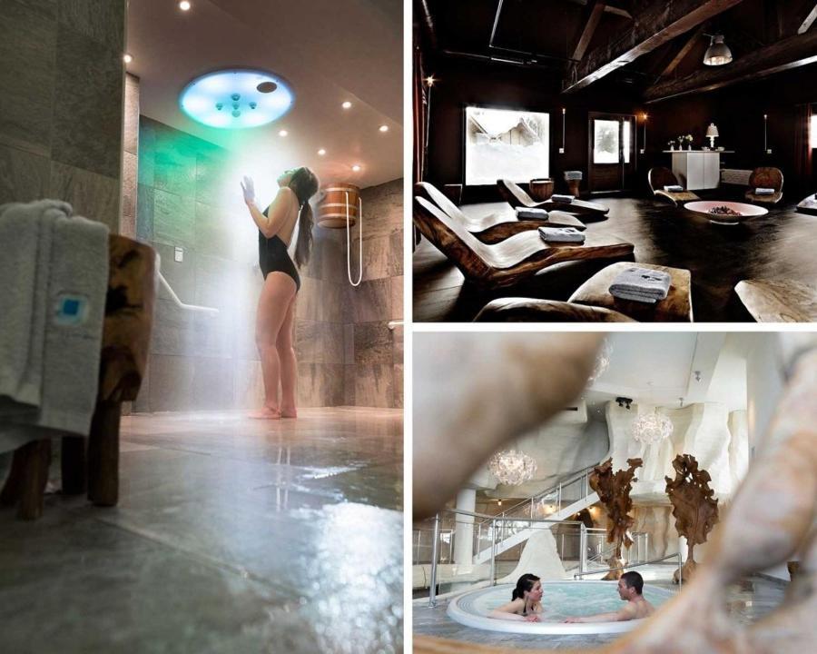 Arc 1950, ambiance chalet luxe 5/7pers dans résidence 5* skis aux pieds avec SPA Les Arcs  Exterior foto