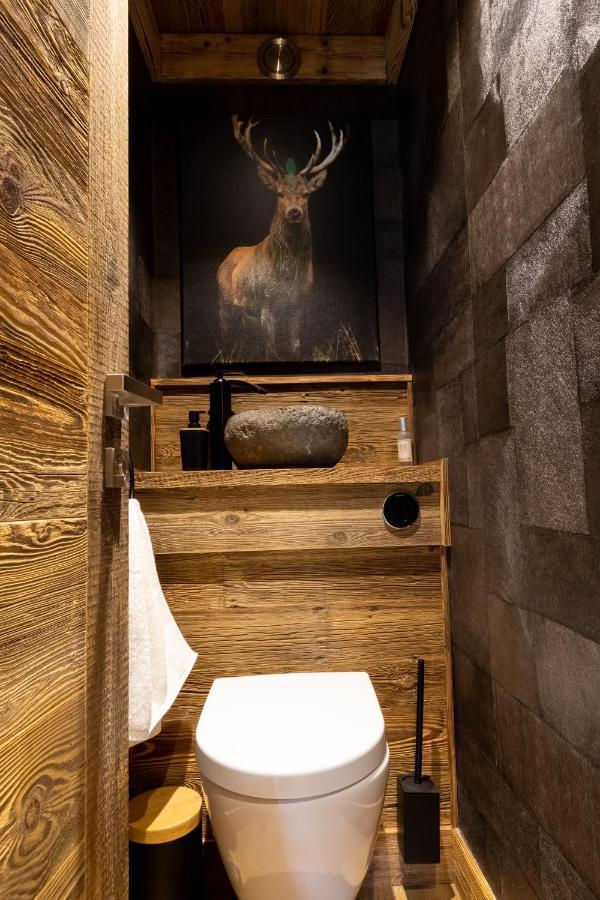 Arc 1950, ambiance chalet luxe 5/7pers dans résidence 5* skis aux pieds avec SPA Les Arcs  Exterior foto