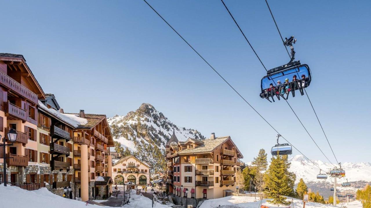 Arc 1950, ambiance chalet luxe 5/7pers dans résidence 5* skis aux pieds avec SPA Les Arcs  Exterior foto