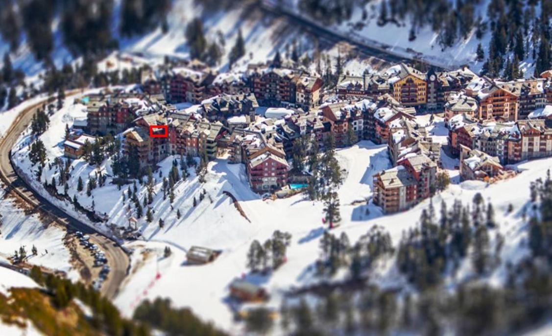 Arc 1950, ambiance chalet luxe 5/7pers dans résidence 5* skis aux pieds avec SPA Les Arcs  Exterior foto