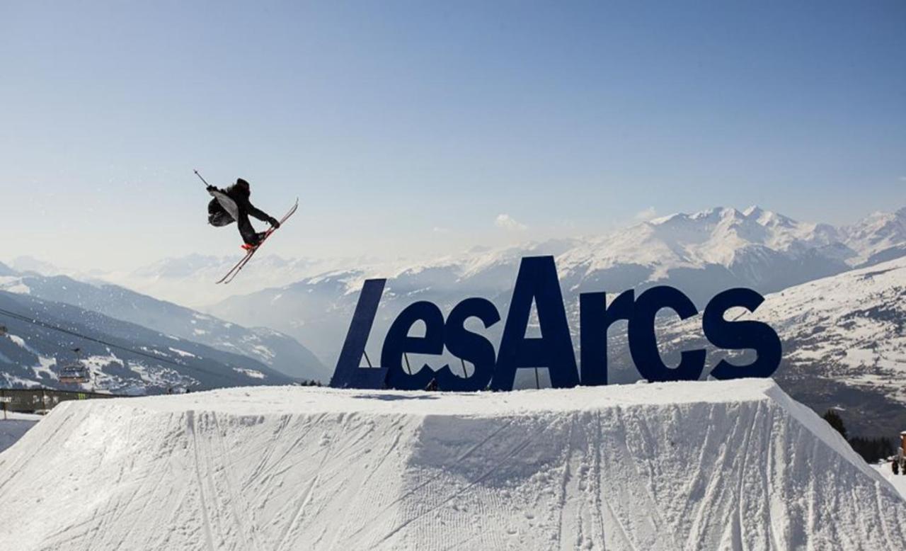 Arc 1950, ambiance chalet luxe 5/7pers dans résidence 5* skis aux pieds avec SPA Les Arcs  Exterior foto