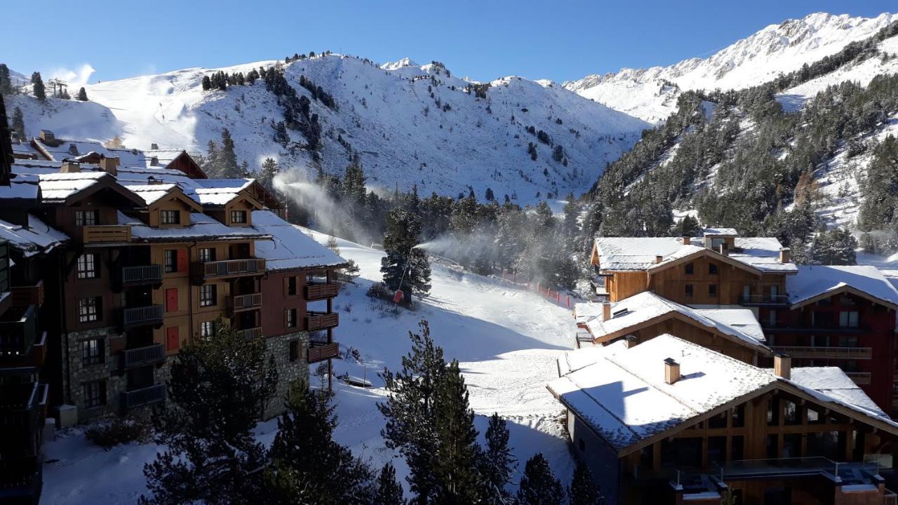 Arc 1950, ambiance chalet luxe 5/7pers dans résidence 5* skis aux pieds avec SPA Les Arcs  Exterior foto